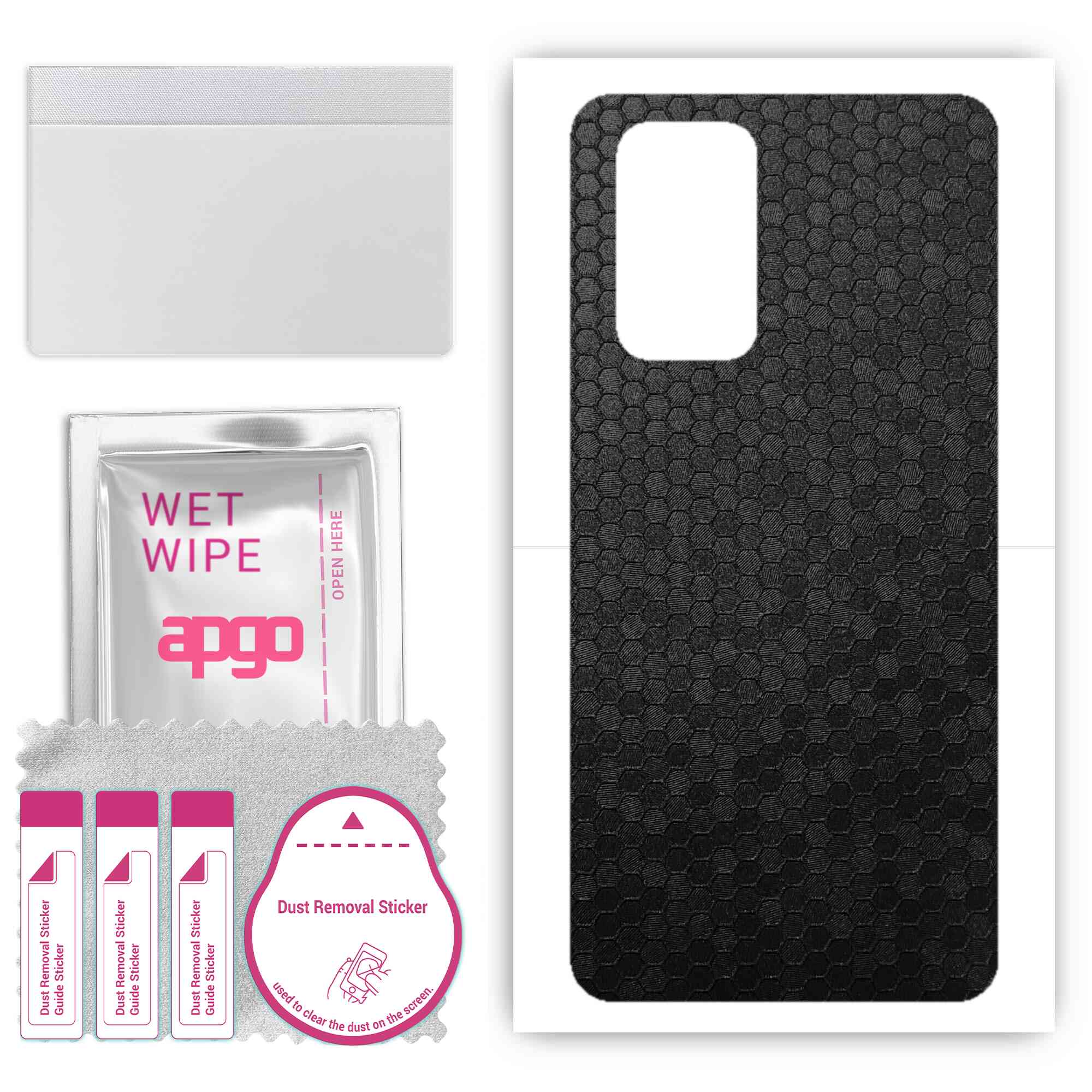 Apgo Protective Skin Sticker для задньої панелі, сумісний із Xiaomi Redmi Note 10 Pro Max, Wrap Film, Foil, Vinyl - Pattern Black Honeycomb
Apgo Protective Skin Sticker для задньої панелі, сумісний із Xiaomi Redmi Note 10 Pro Max, Wrap Film, Foil, Vinyl - Pattern Black Honeycomb