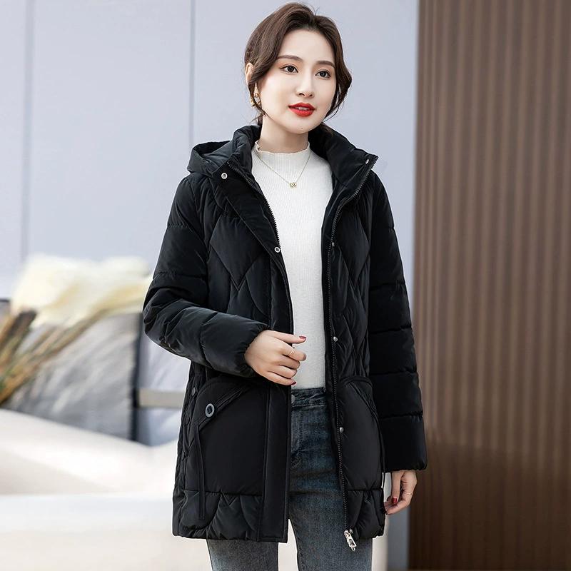Зимняя хлопковая куртка для среднего и пожилого возраста, женская хлопковая куртка с капюшоном большого размера, средней длины, утолщенная куртка XXL
Зимняя хлопковая куртка для среднего и пожилого возраста, женская хлопковая куртка с капюшоном большого размера, средней длины, утолщенная куртка XXL