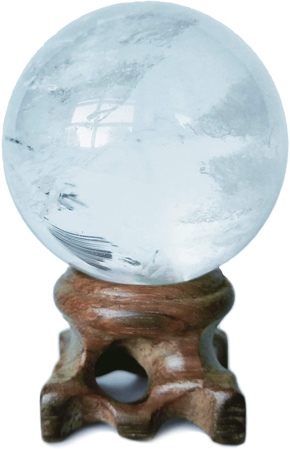 Polar Jade Natural Stone Power Stone Clear Quartz Round Ball Good Luck Fortune Telling Healing Protection Crystal Sphere with the Power to Heal the
Polar Jade Natural Stone Power Stone Clear Quartz Round Ball Good Luck Fortune Telling Healing Protection Crystal Sphere with the Power to Heal the