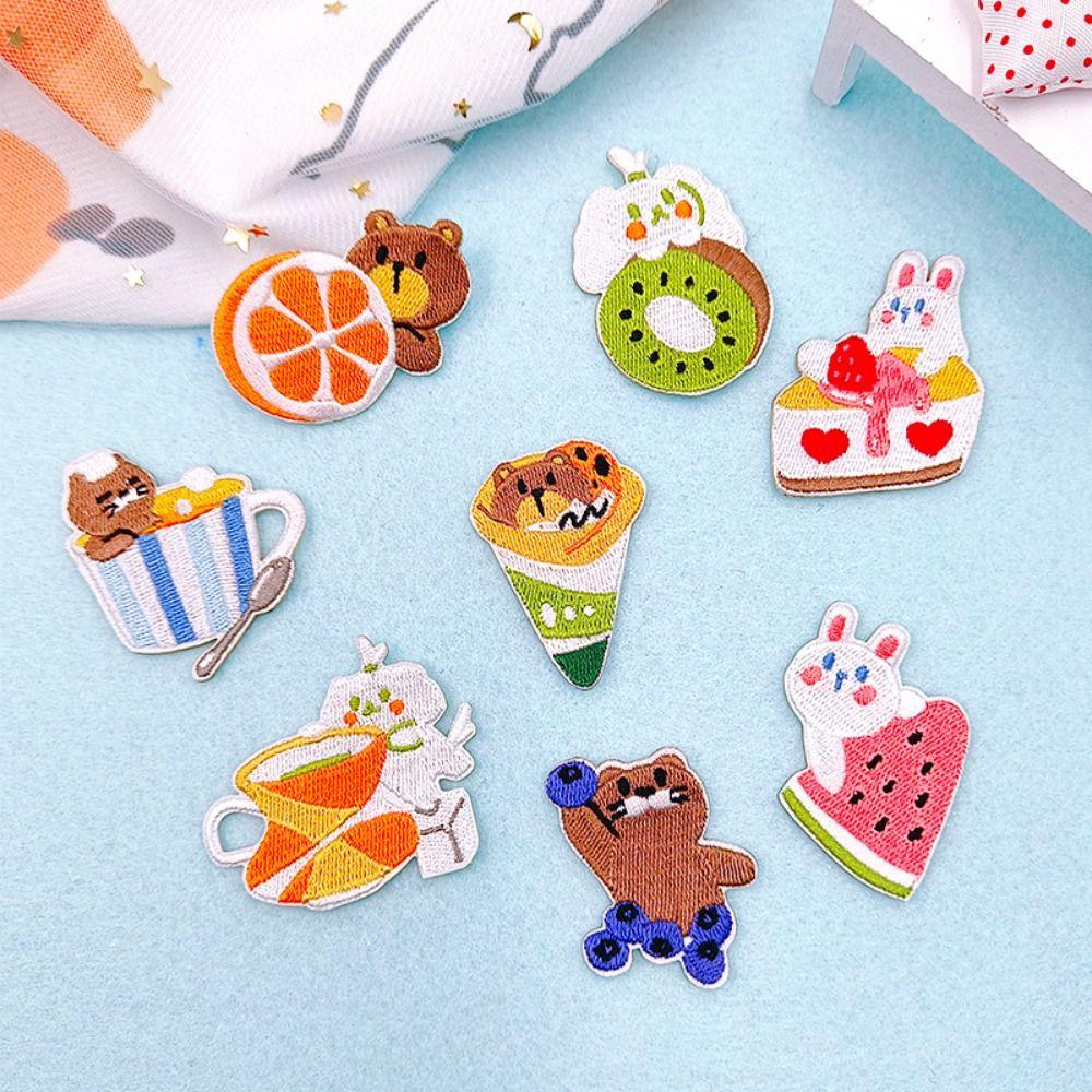 8шт мультфильм маленький медведь одежда нашивка фрукты одежда аппликации вышитые нашивки шитье
8шт мультфильм маленький медведь одежда нашивка фрукты одежда аппликации вышитые нашивки шитье