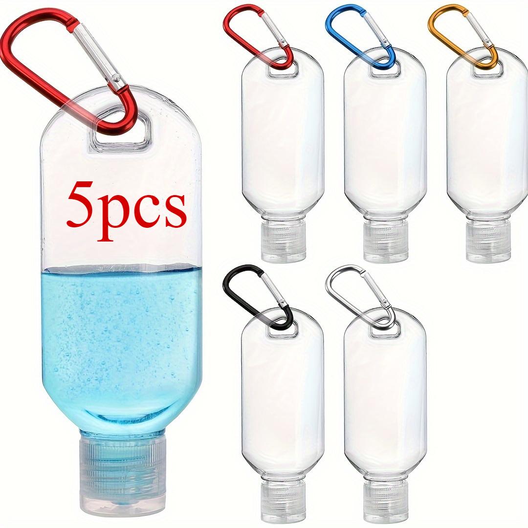 5pcs Leak-Proof Travel Squeeze Bottles with Keychains - 30ml Refillable, Portable Containers for Hand Sanitizer Toiletries 30ml
5pcs Leak-Proof Travel Squeeze Bottles with Keychains - 30ml Refillable, Portable Containers for Hand Sanitizer Toiletries 30ml