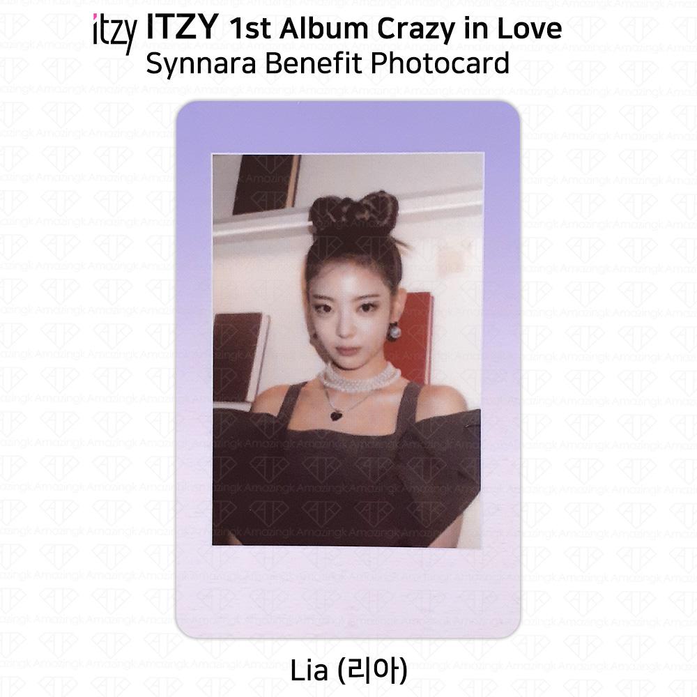 ITZY 1-й альбом Crazy In Love Официальная фотокарточка Polaroid Synnara Benefit KPOP Lia
ITZY 1-й альбом Crazy In Love Официальная фотокарточка Polaroid Synnara Benefit KPOP Lia