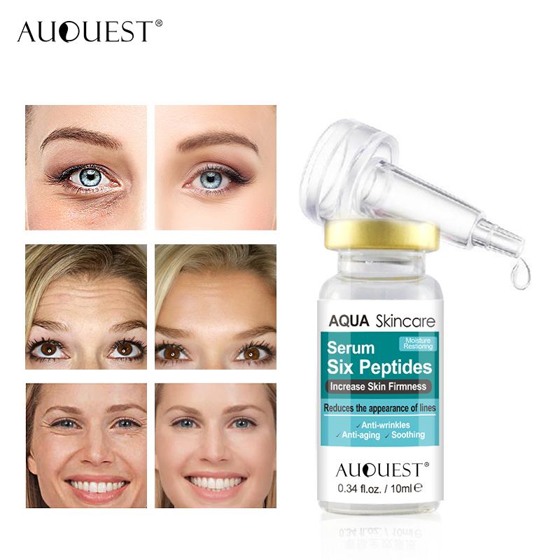 AuQuest Six Peptides Сыворотка для лица Антивозрастная эссенция против морщин Подтягивающая и укрепляющая сыворотка для лица Увлажняющий уход за кожей лица 10 мл
AuQuest Six Peptides Сыворотка для лица Антивозрастная эссенция против морщин Подтягивающая и укрепляющая сыворотка для лица Увлажняющий уход за кожей лица 10 мл
