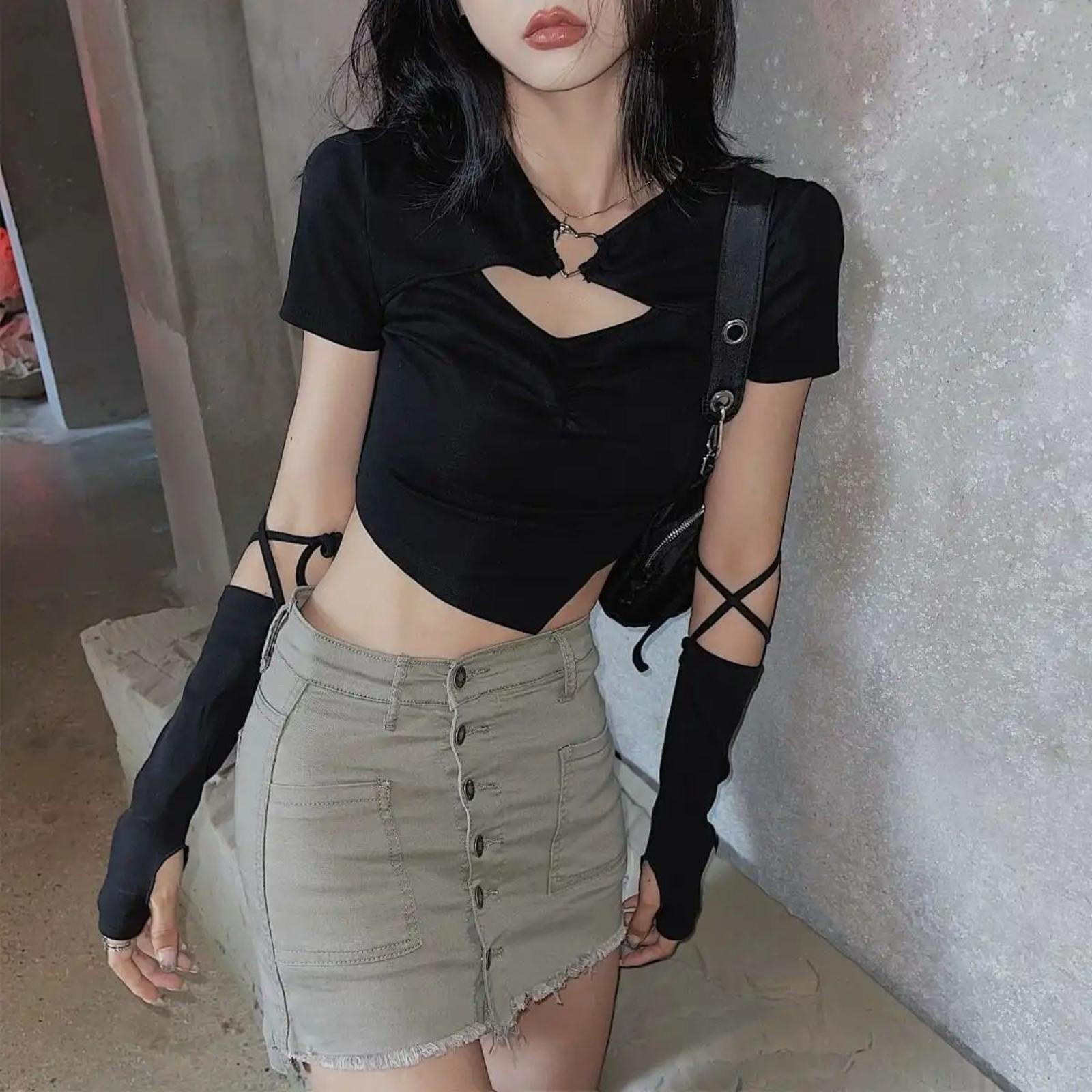 Women s Summer Casual Loose Round Neck Short,sleeved T,shirt L чорний
Women s Summer Casual Loose Round Neck Short,sleeved T,shirt L чорний