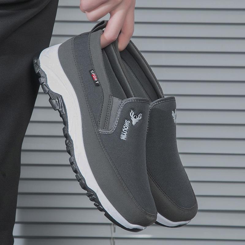 2024 Men s Old Beijing Cloth Shoes: Soft Sole Casual Walking Shoes for Middle-Aged and Elderly 43 сірий колір
2024 Men s Old Beijing Cloth Shoes: Soft Sole Casual Walking Shoes for Middle-Aged and Elderly 43 сірий колір