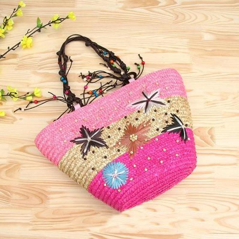 New Starfish Straw Bag Bohemia Women s Shoulder Bags Large Capacity Summer Beach Bag Wheat Pole Weave Handbag Female Tote
New Starfish Straw Bag Bohemia Women s Shoulder Bags Large Capacity Summer Beach Bag Wheat Pole Weave Handbag Female Tote