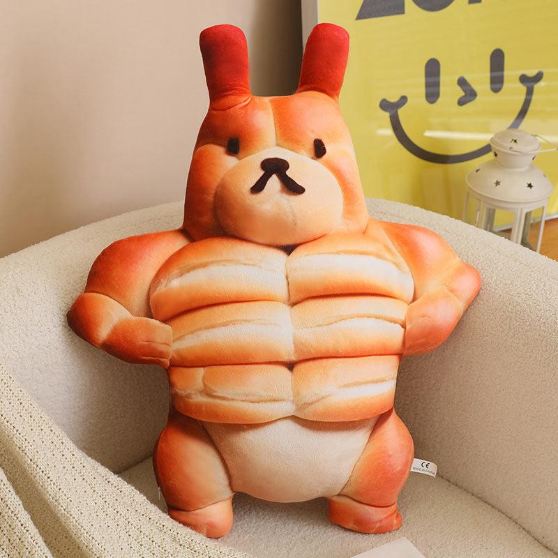 Креативна м язова собака подушка-кидок плюшева іграшка лялька для дому дивана подушка подушка дівчинка заспокійлива лялька 17cm pendant (0.03kg)
Креативна м язова собака подушка-кидок плюшева іграшка лялька для дому дивана подушка подушка дівчинка заспокійлива лялька 17cm pendant (0.03kg)