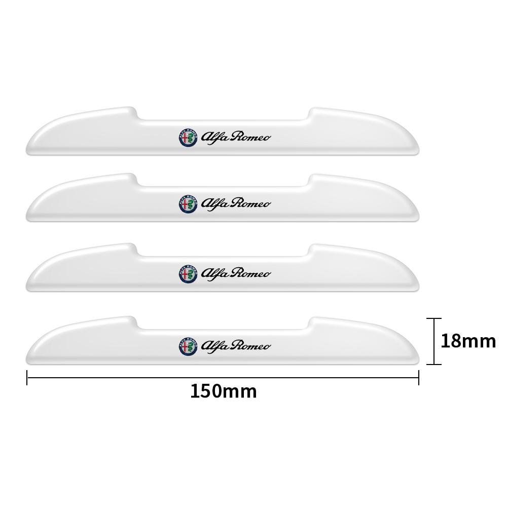 4pcs Car Bumper Anti-collision Strips Door Protector Sticker For Alfa Romeo 159 147 164 166 156 Stelvio Giulietta MiTo Tonale GT
4pcs Car Bumper Anti-collision Strips Door Protector Sticker For Alfa Romeo 159 147 164 166 156 Stelvio Giulietta MiTo Tonale GT