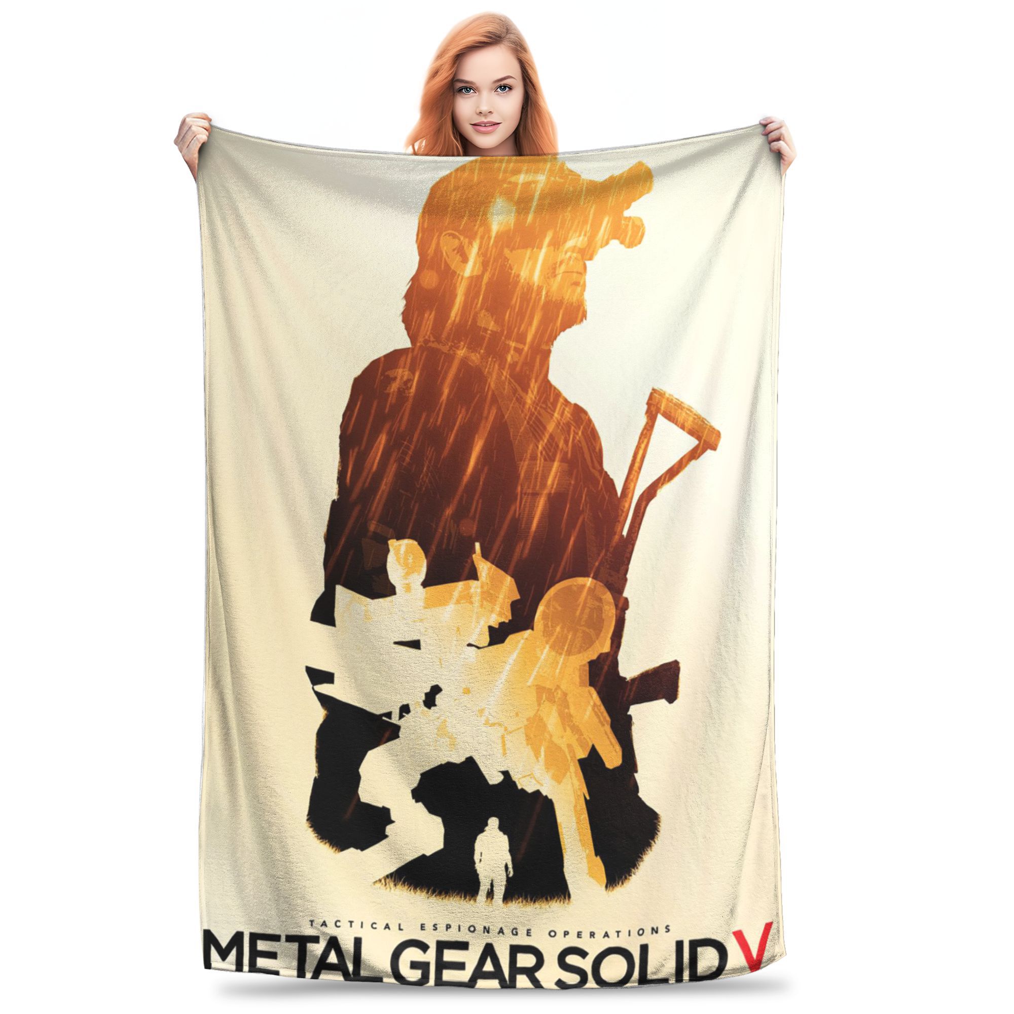 Metal Gear Solid Enter Shadow Moses Comic MGS1 Games Blankets Flannel Throw Blanket for Bedroom Travel Throws Bedspread Quilt 80x120cm
Metal Gear Solid Enter Shadow Moses Comic MGS1 Games Blankets Flannel Throw Blanket for Bedroom Travel Throws Bedspread Quilt 80x120cm