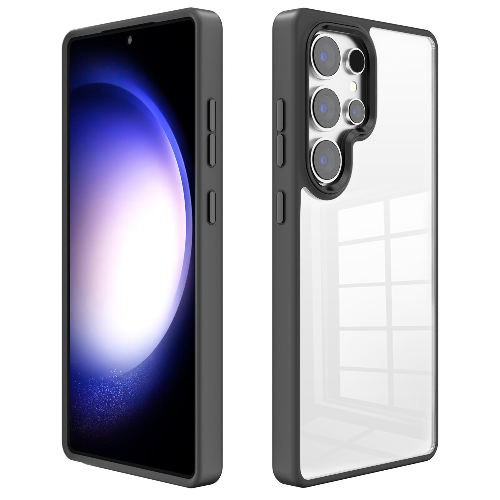 Для Samsung Galaxy S25 Ultra Чехол ТПУ+Акрил Прозрачная Задняя Крышка Телефона Black
Для Samsung Galaxy S25 Ultra Чехол ТПУ+Акрил Прозрачная Задняя Крышка Телефона Black