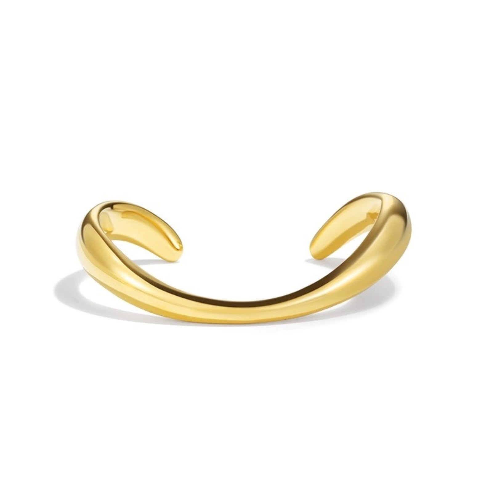 Moonstan Bangle for Simple Women, Popular, Gold, Silver, Hypoallergenic, Plump, (Gold) золотий
Moonstan Bangle for Simple Women, Popular, Gold, Silver, Hypoallergenic, Plump, (Gold) золотий