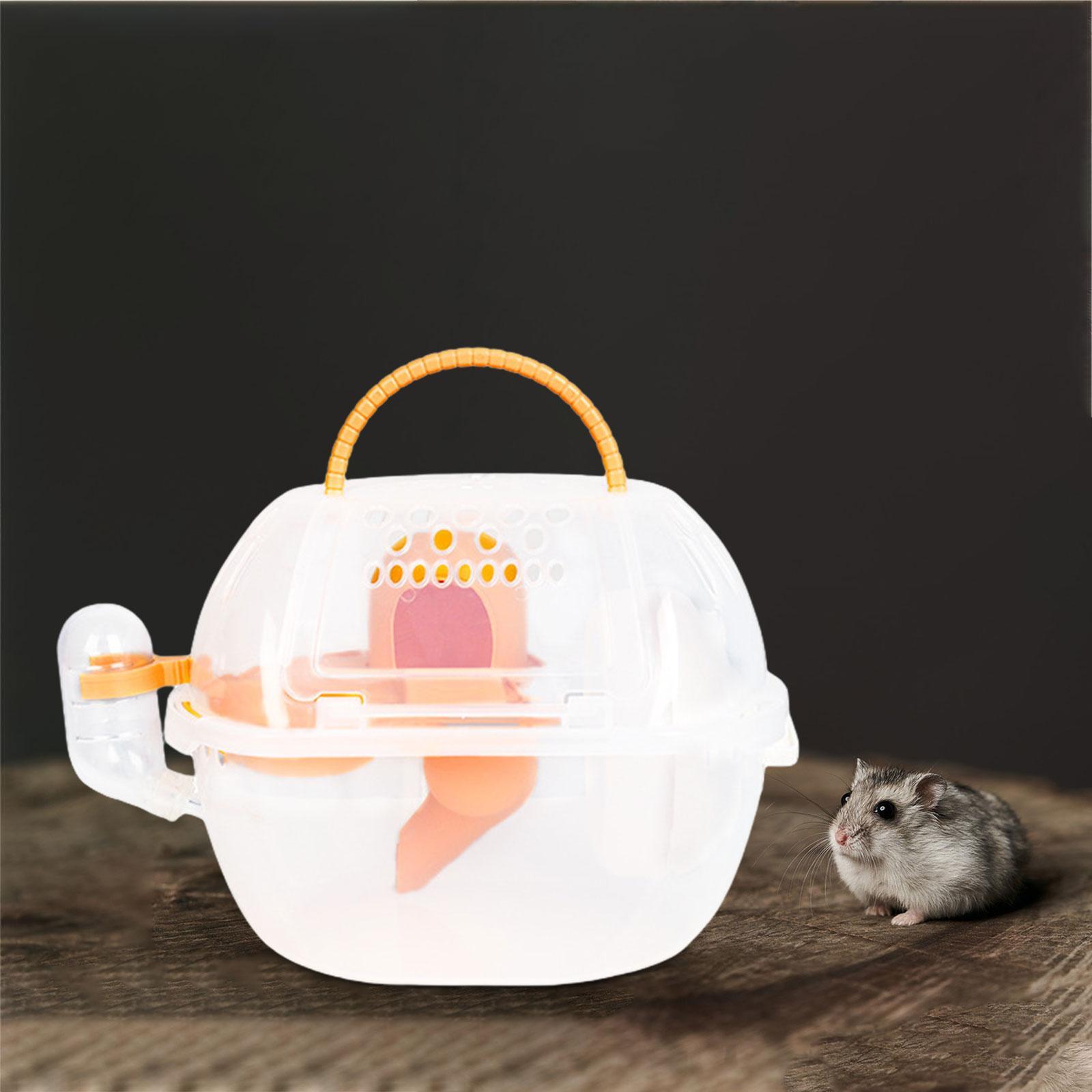 Hamster Carry Case Cage Small Animal Carry Case Slide Ladder Habitat Clear помаранчевий
Hamster Carry Case Cage Small Animal Carry Case Slide Ladder Habitat Clear помаранчевий