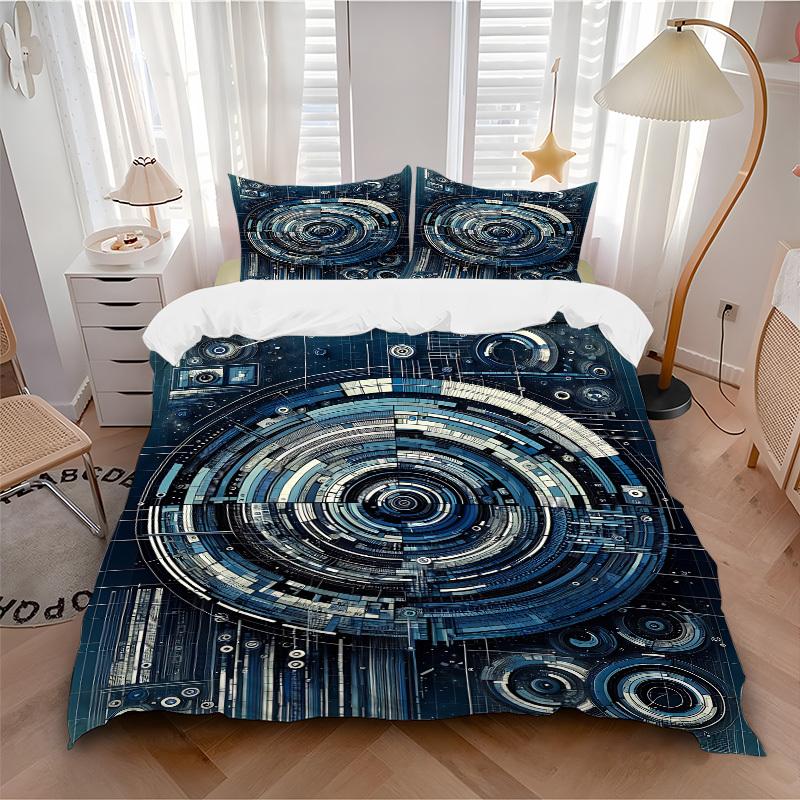 3pcs Cybernetic Circuits Bedding Set, Includes 1 Comforter + 2 Pillowcases, Without Pillow Inserts, Soft Comfortable, Lightweight Breathable088 135x200cm
3pcs Cybernetic Circuits Bedding Set, Includes 1 Comforter + 2 Pillowcases, Without Pillow Inserts, Soft Comfortable, Lightweight Breathable088 135x200cm