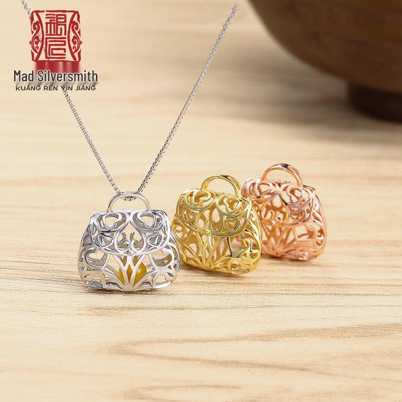 S925 Sterling Silver Women s Pendant with Jade Beads Holder for 5-7mm Gems Pendant Empty Mount - Platinum
S925 Sterling Silver Women s Pendant with Jade Beads Holder for 5-7mm Gems Pendant Empty Mount - Platinum