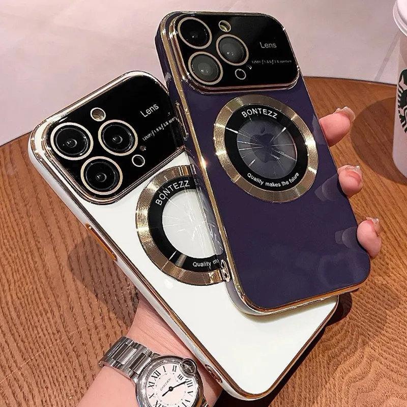 Роскошный однотонный чехол для телефона с логотипом для iPhone 14 13 12 Pro Max Plus Magsafe Wireless Magnetic Cover Funda
Роскошный однотонный чехол для телефона с логотипом для iPhone 14 13 12 Pro Max Plus Magsafe Wireless Magnetic Cover Funda