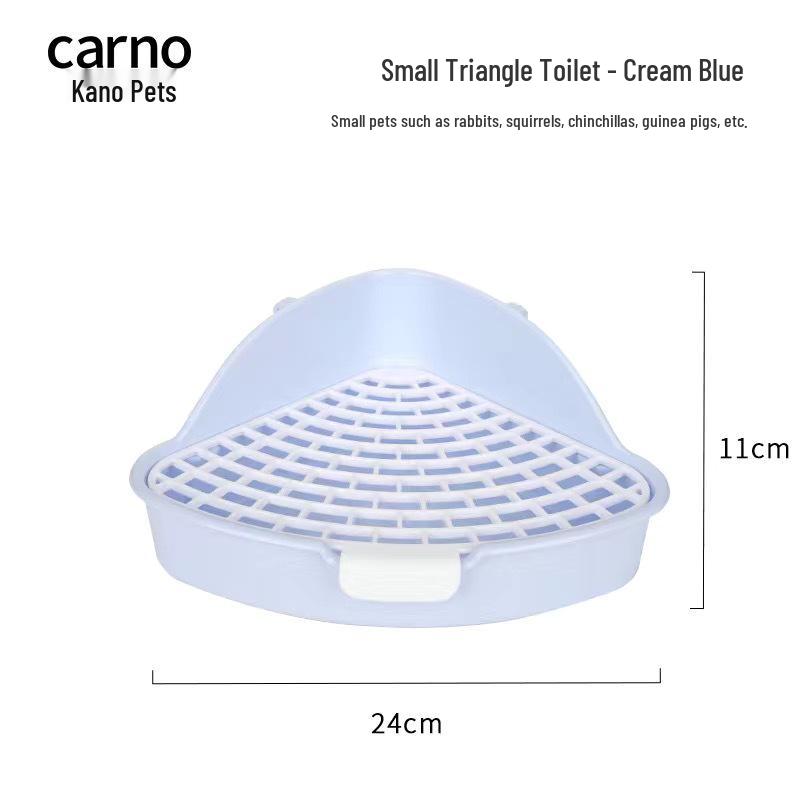 Kano Pet Toilet: Triangle & Square Sizes for Small and Large Rabbits & Chinchillas
Kano Pet Toilet: Triangle & Square Sizes for Small and Large Rabbits & Chinchillas