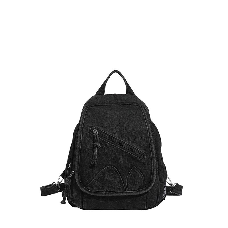 High Quality Denim Zipper Casual Youth Versatile Women s Backpacks Hot Trendy Large Capacity Interior Zipper Pocket School Bags чёрный
High Quality Denim Zipper Casual Youth Versatile Women s Backpacks Hot Trendy Large Capacity Interior Zipper Pocket School Bags чёрный