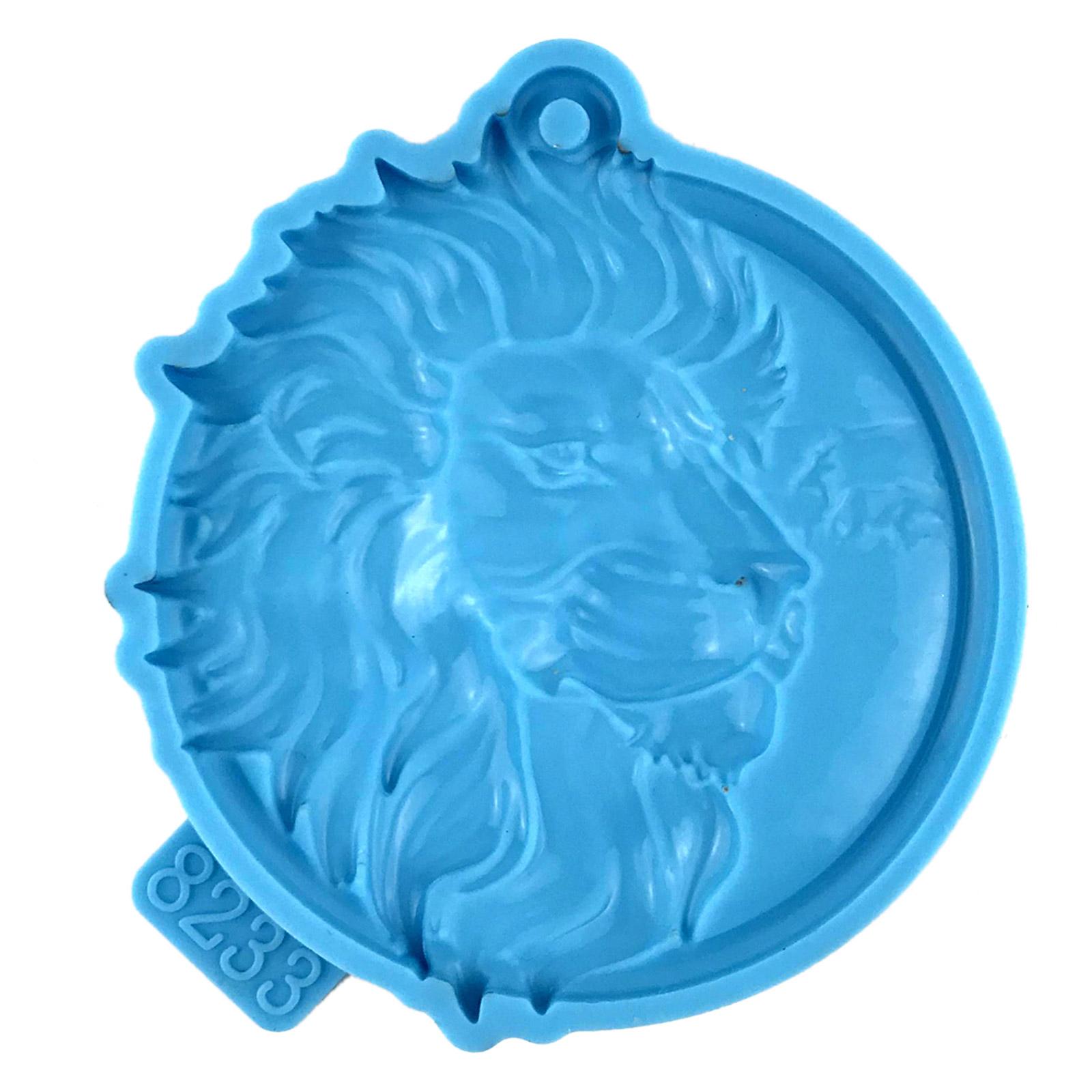 Shiny Glossy Lionhead-shape Ornaments Silicone Epoxy Resin Mold DIY Keychain Pendant Jewelry for Valentines Gift Craft 1 синий
Shiny Glossy Lionhead-shape Ornaments Silicone Epoxy Resin Mold DIY Keychain Pendant Jewelry for Valentines Gift Craft 1 синий