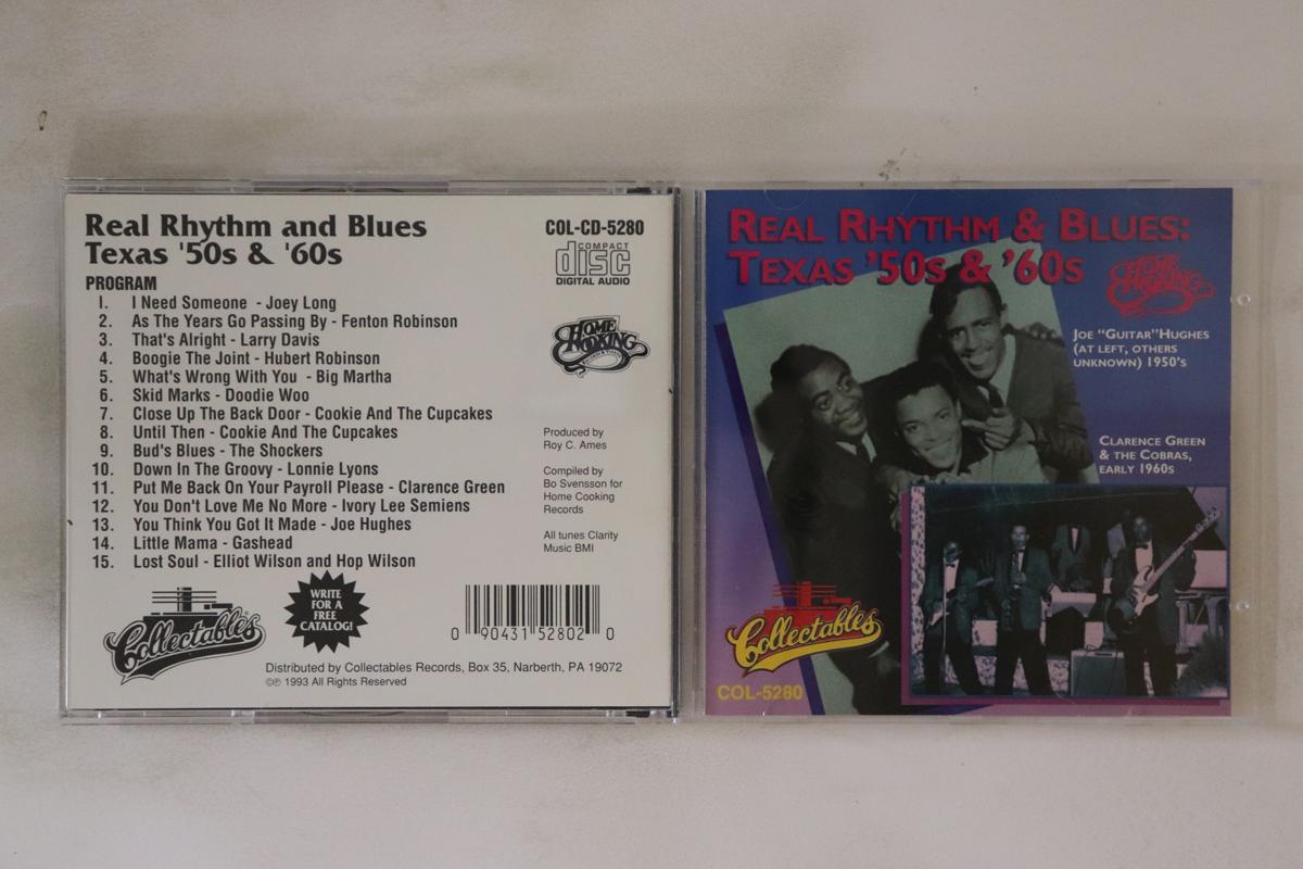 CD VARIOUS - Real Rhythm & Blues: Texas 50s & COLCD5280 Collectables 1993 US Blues Used
CD VARIOUS - Real Rhythm & Blues: Texas 50s & COLCD5280 Collectables 1993 US Blues Used