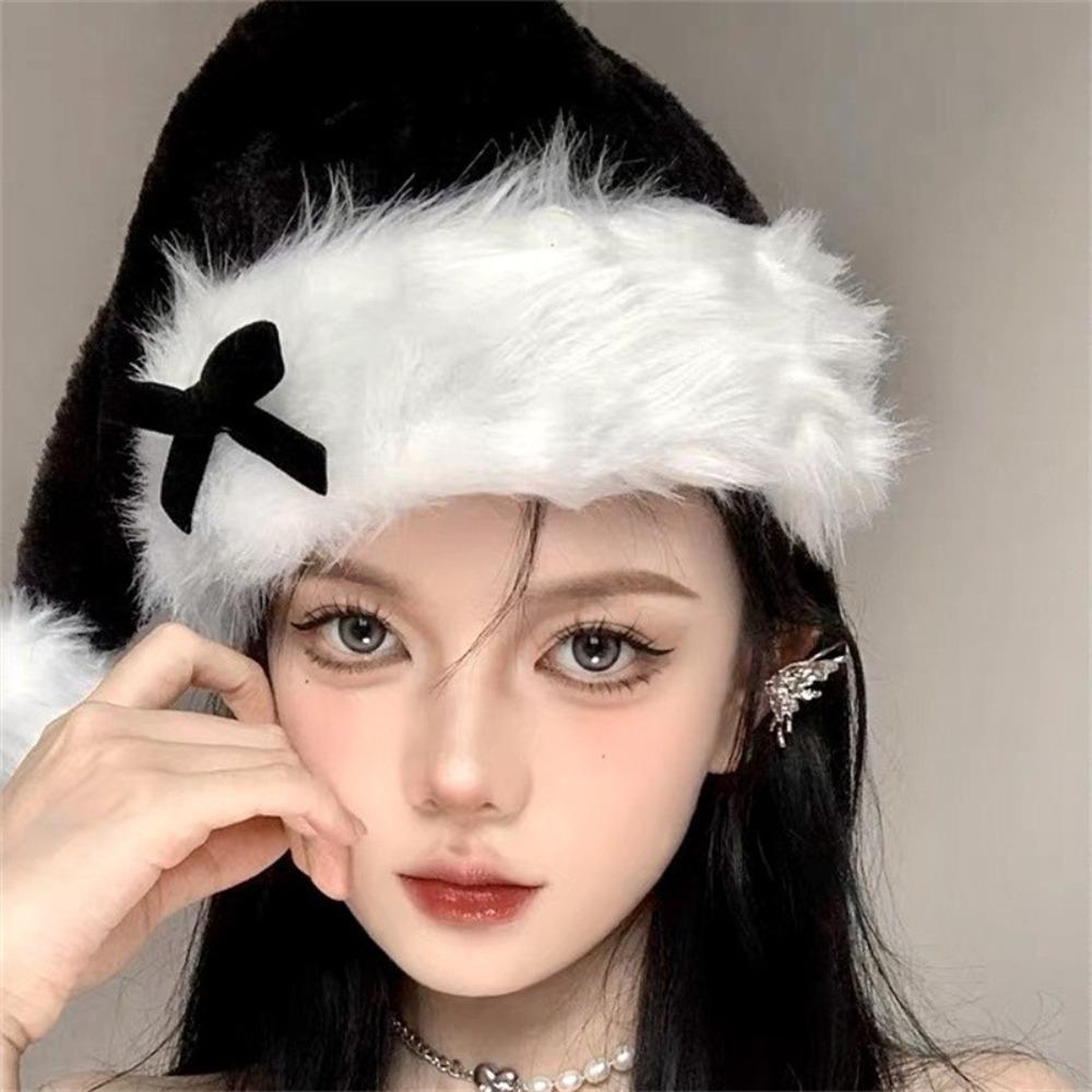 Black Plush Christmas Hat Women s Turban Christmas Headwear Fashion Bow Decor Cap Party Supplies червоний
Black Plush Christmas Hat Women s Turban Christmas Headwear Fashion Bow Decor Cap Party Supplies червоний