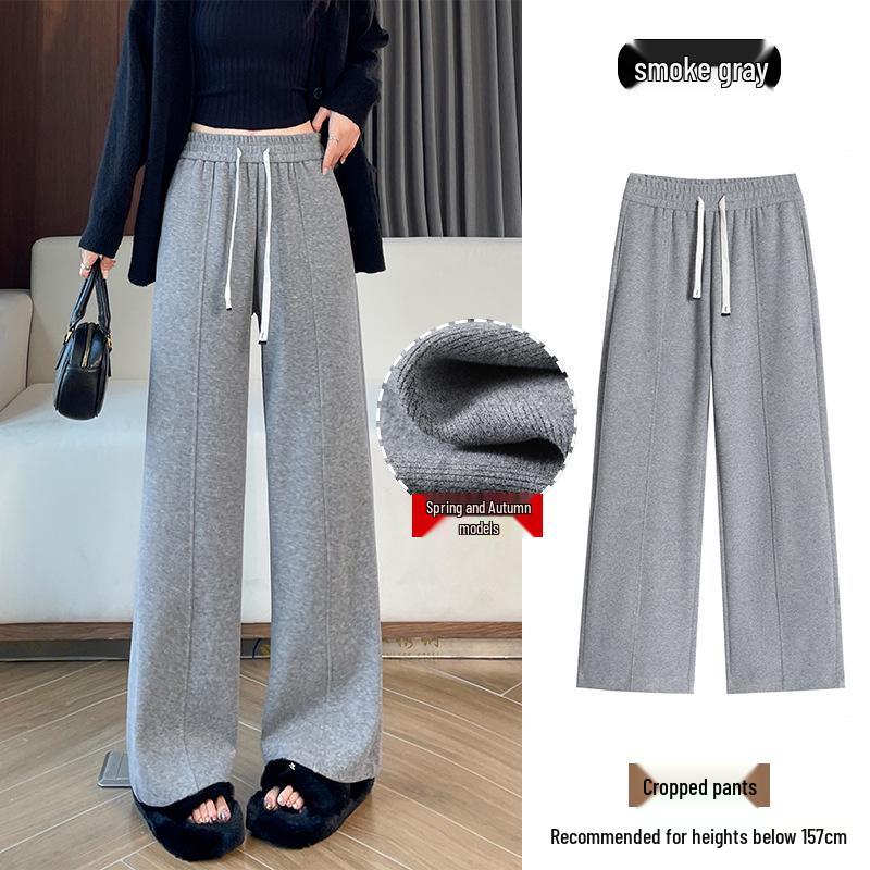Women s Plus Size Black-Gray Velvet Lined Wide Leg Casual Pants for Pear-Shaped Bodies 3XL
Women s Plus Size Black-Gray Velvet Lined Wide Leg Casual Pants for Pear-Shaped Bodies 3XL