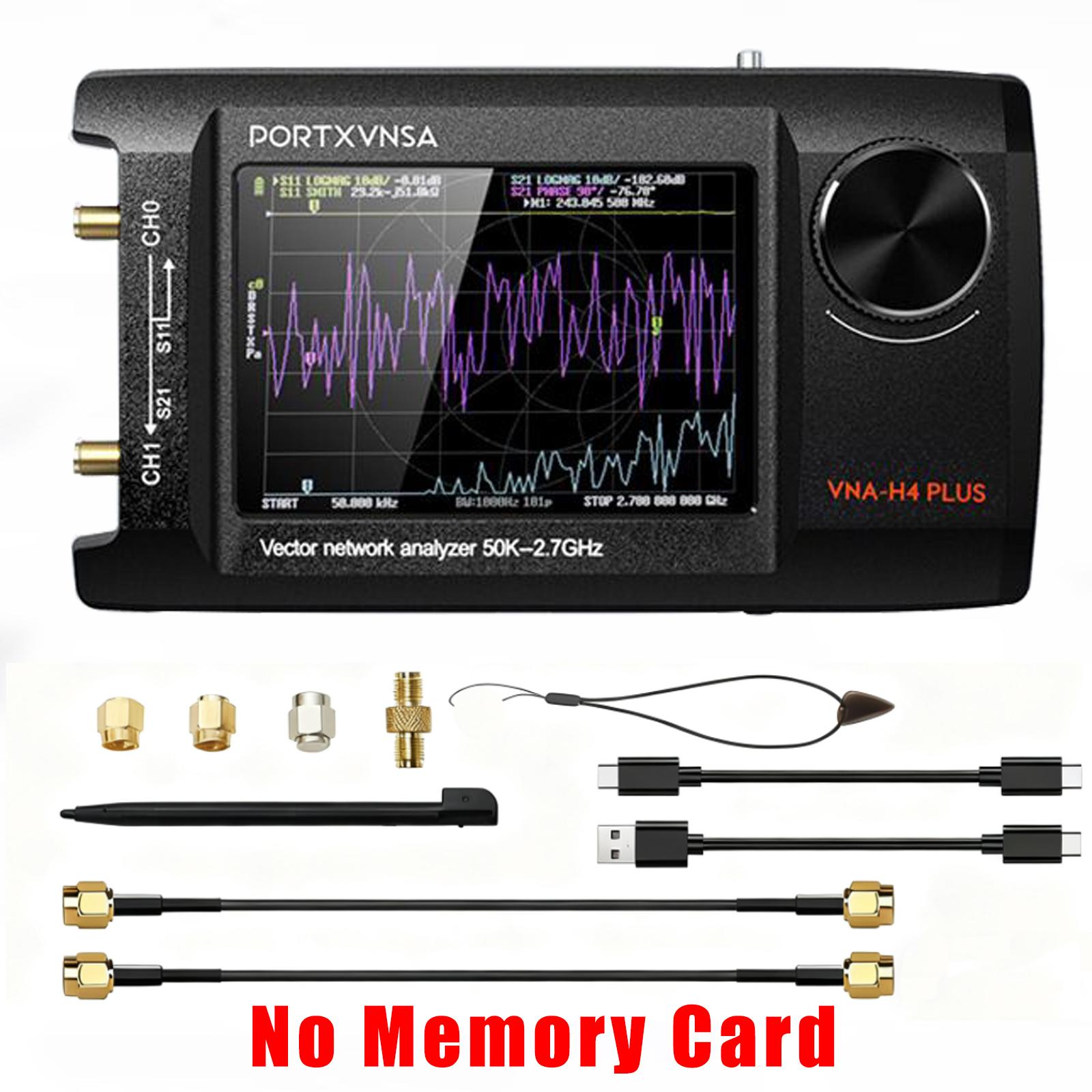 2025 Upgraded NanoVNA-H4 Plus VNA 50KHz-2.7GHz Vector Network Analyzer Antenna Analyzer 4In IPS LCD Touch Screen network tester
2025 Upgraded NanoVNA-H4 Plus VNA 50KHz-2.7GHz Vector Network Analyzer Antenna Analyzer 4In IPS LCD Touch Screen network tester