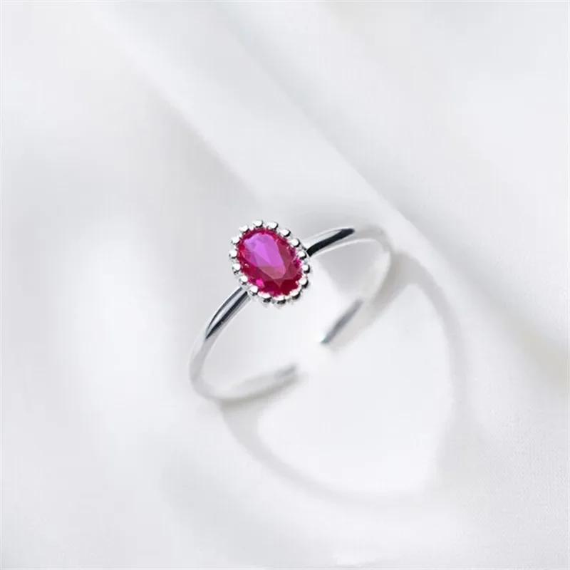 925 Sterling Silver Oval Zircon Ring for Women, White Blue Red Cubic Zirconia Wedding Engagement Party Jewelry Elegant Prom Gift resizable червоний
925 Sterling Silver Oval Zircon Ring for Women, White Blue Red Cubic Zirconia Wedding Engagement Party Jewelry Elegant Prom Gift resizable червоний