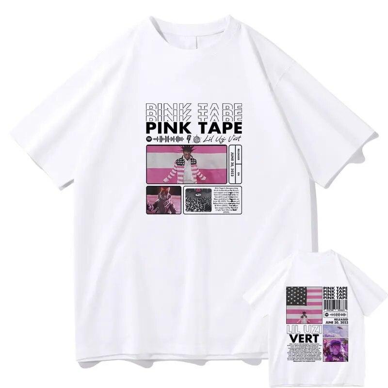 Репер Lil Uzi Vert Pink Tape Print Графічні футболки унісекс, хіп-хоп, рок, футболка, унісекс, вулична футболка, унісекс, чиста бавовна S
Репер Lil Uzi Vert Pink Tape Print Графічні футболки унісекс, хіп-хоп, рок, футболка, унісекс, вулична футболка, унісекс, чиста бавовна S