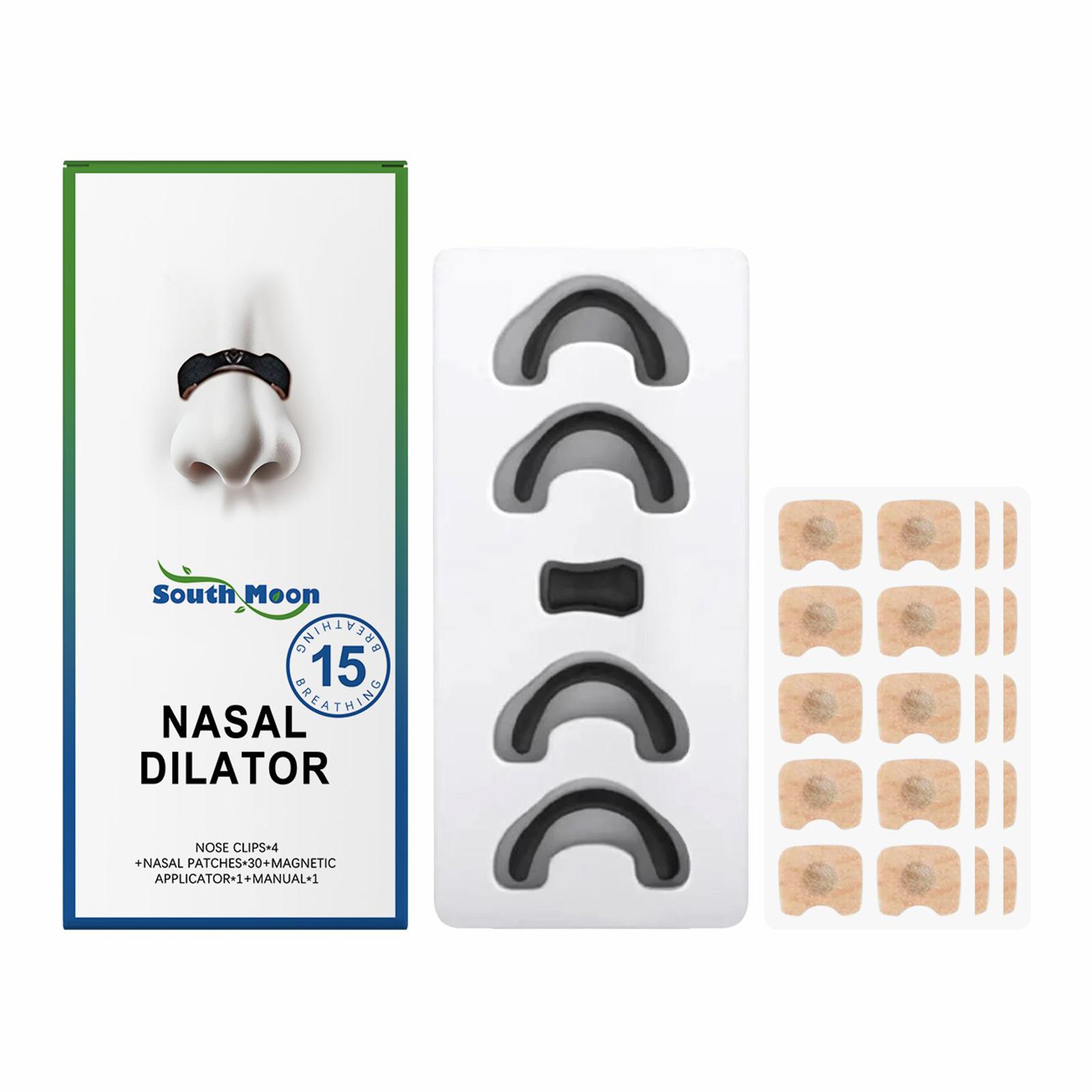 SOUTH MOON SO-B07-0334-03 Nasal Dilator Care Kit Anti Snoring Sleep Aid Relief Nasal Discomfort Tool A
SOUTH MOON SO-B07-0334-03 Nasal Dilator Care Kit Anti Snoring Sleep Aid Relief Nasal Discomfort Tool A