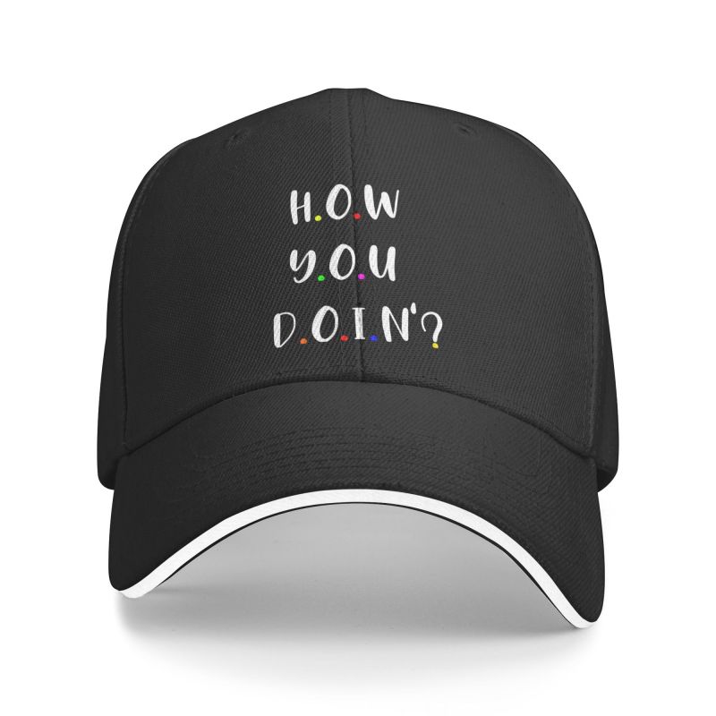 Custom How You Doing Friends Quote Baseball Cap Women Unisex Breathable Dad Hat Outdoor
Custom How You Doing Friends Quote Baseball Cap Women Unisex Breathable Dad Hat Outdoor