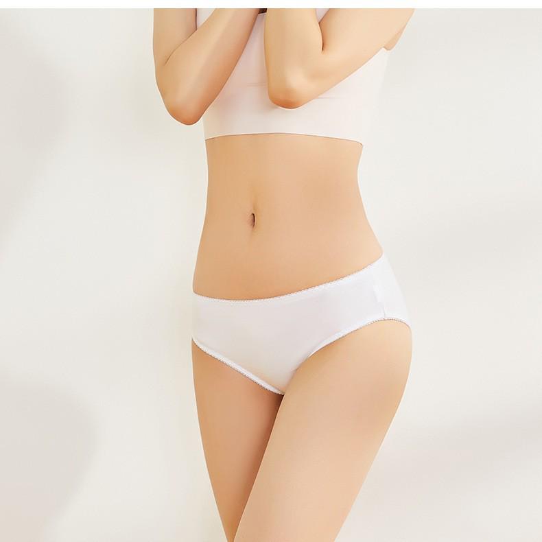 Yier Shuang Women s Lace-Trimmed Low-Waist Cotton Triangle Panties - Seamless Summer Underwear M світло-фіолетового кольору
Yier Shuang Women s Lace-Trimmed Low-Waist Cotton Triangle Panties - Seamless Summer Underwear M світло-фіолетового кольору