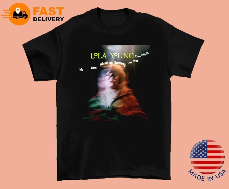 Lola Young My Mind Wanders and Sometimes Leaves Cotton T-Shirt UU1085 3XL
Lola Young My Mind Wanders and Sometimes Leaves Cotton T-Shirt UU1085 3XL