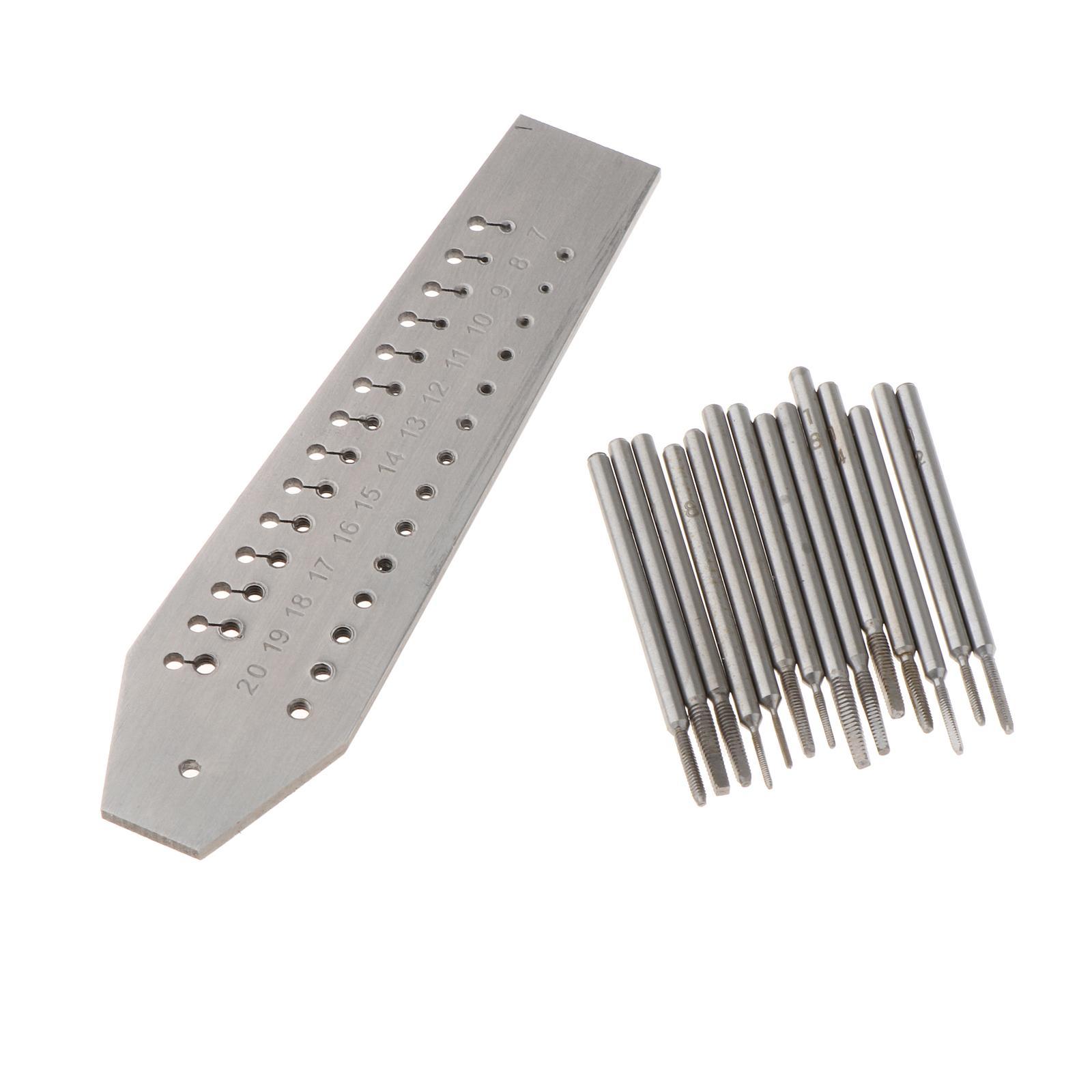 Jewellers Screw Plate Set Versatile Tap Dies For Detailed Watch Repairs And Jewelry Crafting Solutions
Jewellers Screw Plate Set Versatile Tap Dies For Detailed Watch Repairs And Jewelry Crafting Solutions