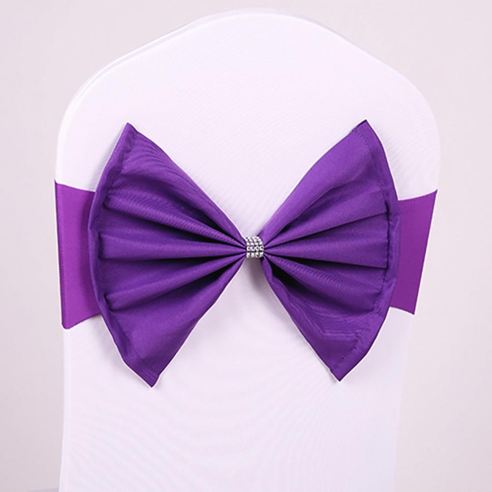 Premium Chair Sashes High Elastic Chair Back Bow Tie For Wedding Party Anniversaries Xmas Birthday Shower Decoration фіолетовий
Premium Chair Sashes High Elastic Chair Back Bow Tie For Wedding Party Anniversaries Xmas Birthday Shower Decoration фіолетовий