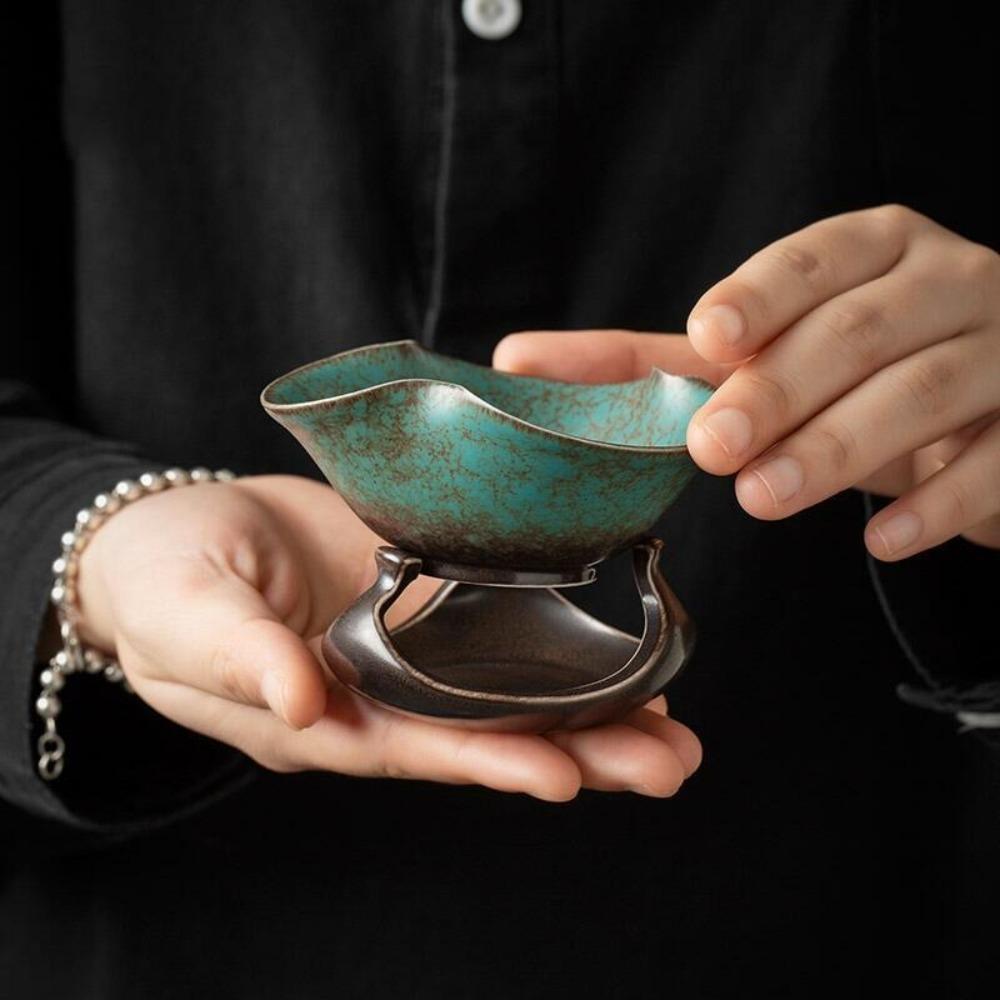 Elegant Ceramic Tea Strainers Retro Tea Separator Tea Filter Tea Leaf Filter Office жовтий
Elegant Ceramic Tea Strainers Retro Tea Separator Tea Filter Tea Leaf Filter Office жовтий