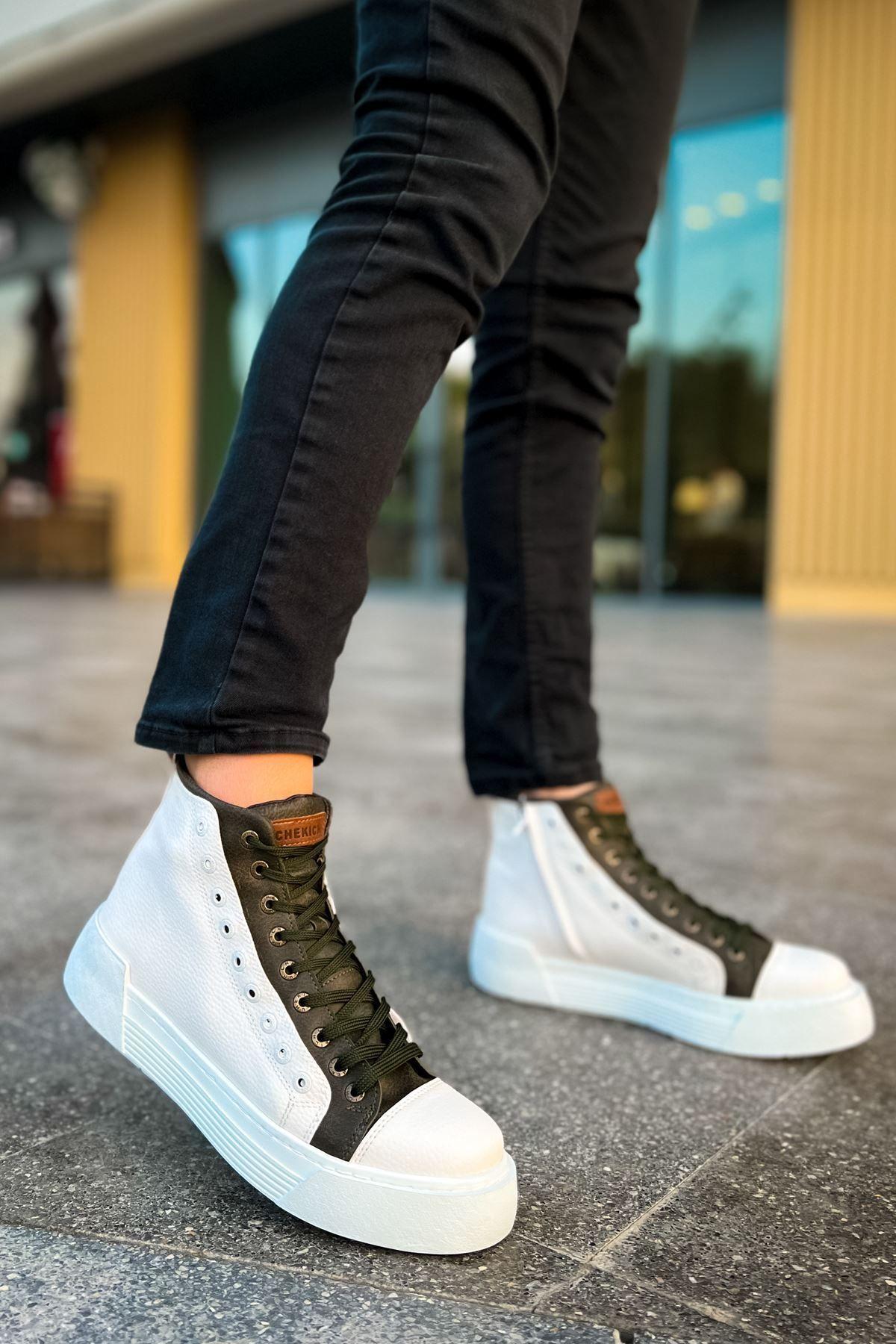 Мужские модные ботинки из искусственной кожи на плоском каблуке Bootie GBlazer Boots Белые туфли цвета хаки 43
Мужские модные ботинки из искусственной кожи на плоском каблуке Bootie GBlazer Boots Белые туфли цвета хаки 43