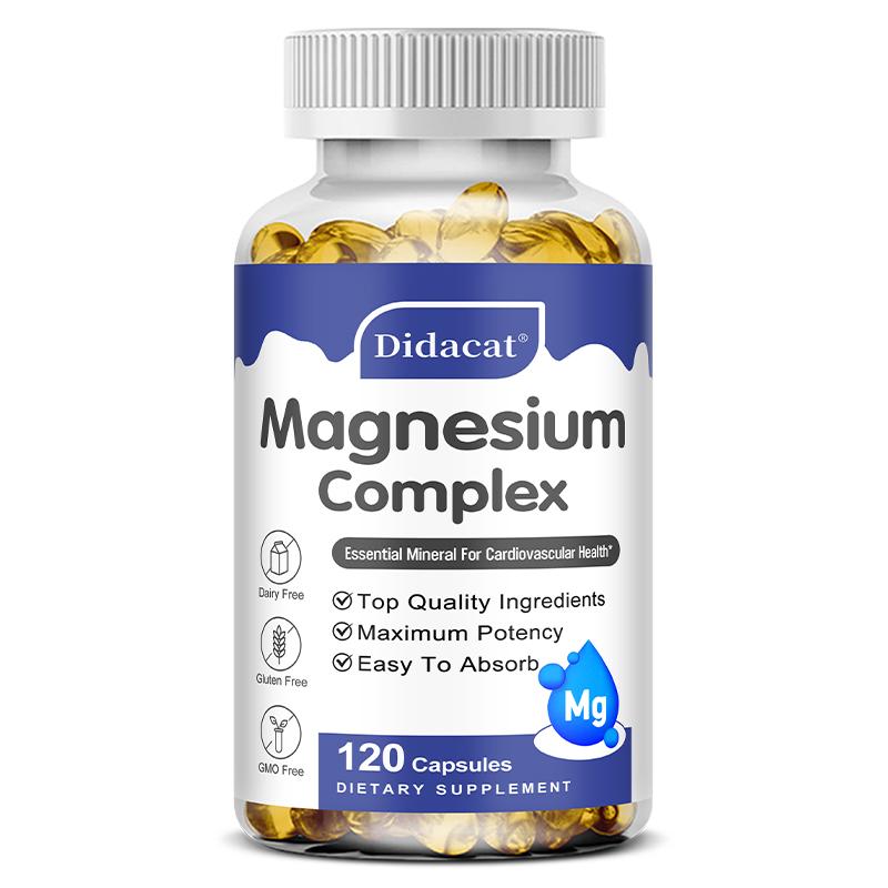 Magnesium Glycinate 500 Mg Dietary Supplement, 120 Capsules Per Bottle 120 Capsules
Magnesium Glycinate 500 Mg Dietary Supplement, 120 Capsules Per Bottle 120 Capsules