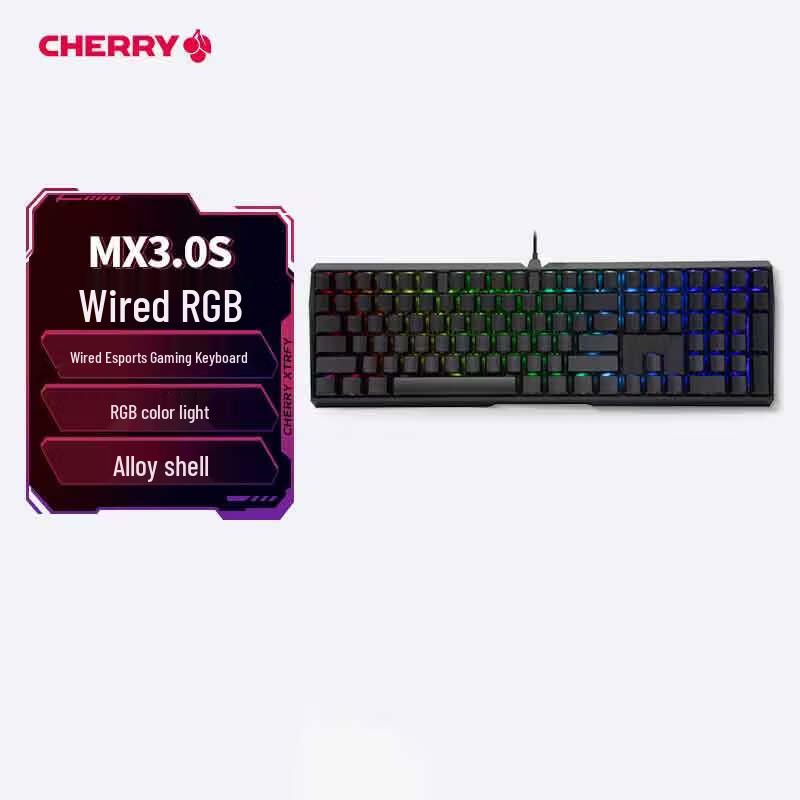 CHERRY MX 3.0S Mechanical Gaming Keyboard
CHERRY MX 3.0S Mechanical Gaming Keyboard
