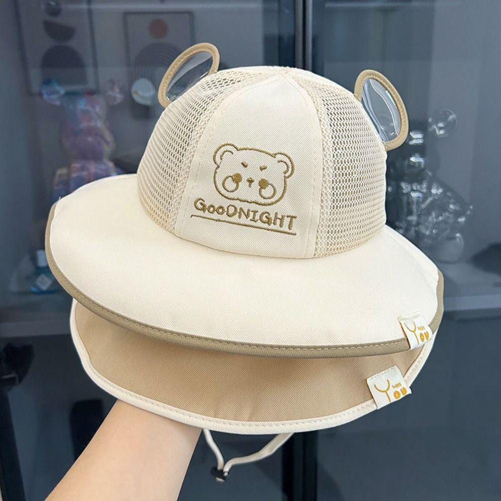 Mesh Kids Sun Hat Cartoon Bear Children Sunscreen Caps Cute Baby Bucket Hat колір світло кави
Mesh Kids Sun Hat Cartoon Bear Children Sunscreen Caps Cute Baby Bucket Hat колір світло кави