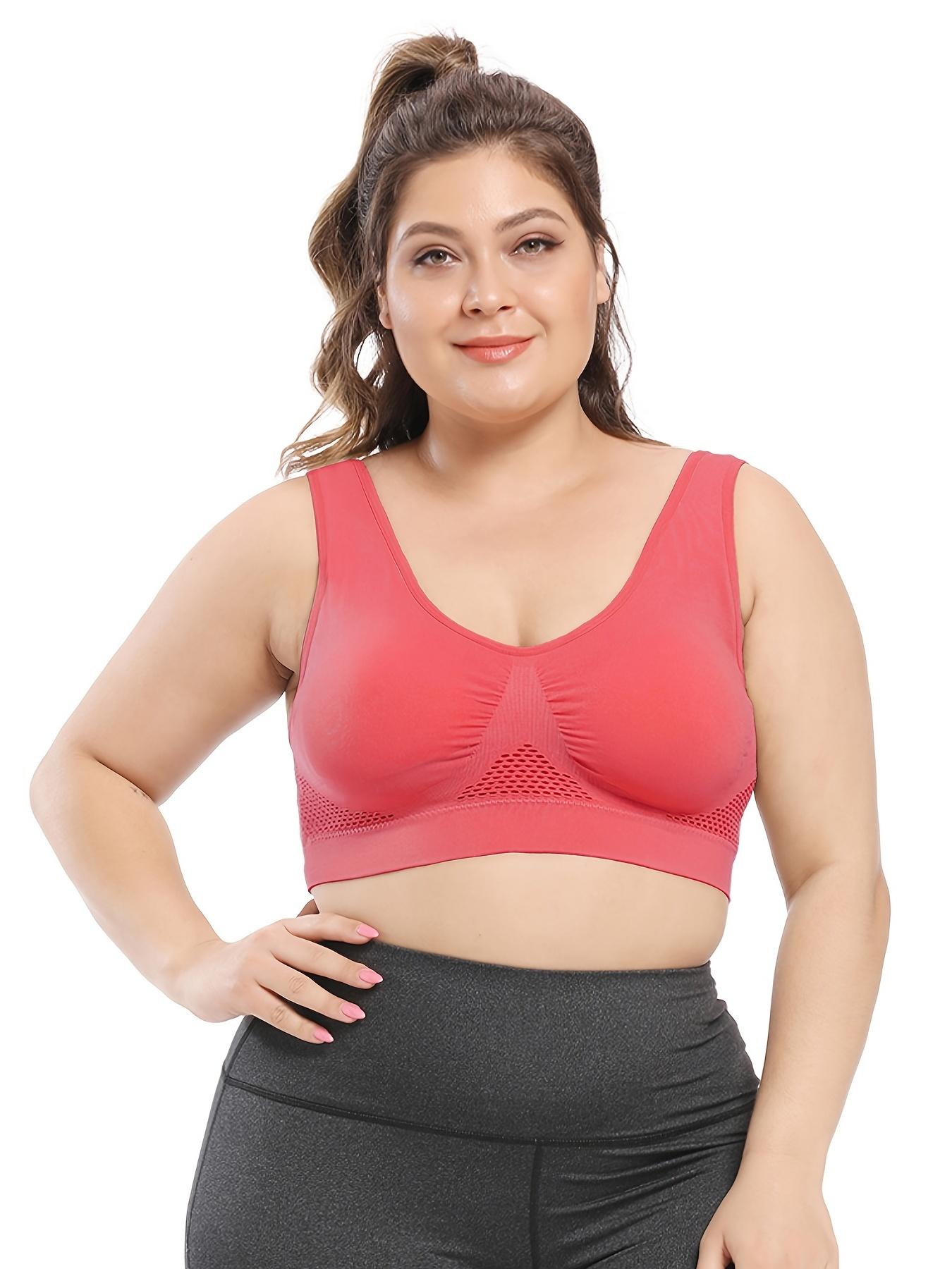 Women s Plus Size Sports Bra, Seamless Bra with Breast Pads, Plus Size Gathered Vest Style Bra S кавун червоний колір
Women s Plus Size Sports Bra, Seamless Bra with Breast Pads, Plus Size Gathered Vest Style Bra S кавун червоний колір