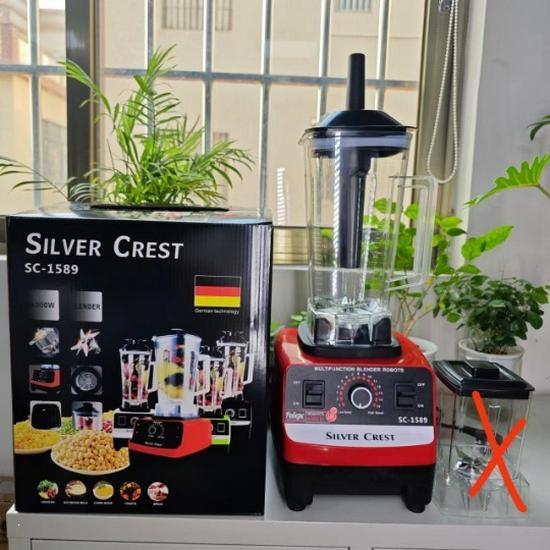 4L 8-in-1 Stainless Steel High Power Blender: Copper Mixer, Meat Grinder, Ice Crusher, Juicer, Wall Breaker EU Plug (220V)
4L 8-in-1 Stainless Steel High Power Blender: Copper Mixer, Meat Grinder, Ice Crusher, Juicer, Wall Breaker EU Plug (220V)