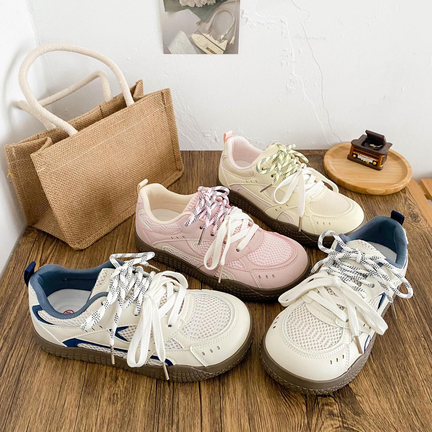 BE-6862 latex insole/breathable mesh board shoes women s shoes new spring and summer popular versatile little white shoes 40
BE-6862 latex insole/breathable mesh board shoes women s shoes new spring and summer popular versatile little white shoes 40