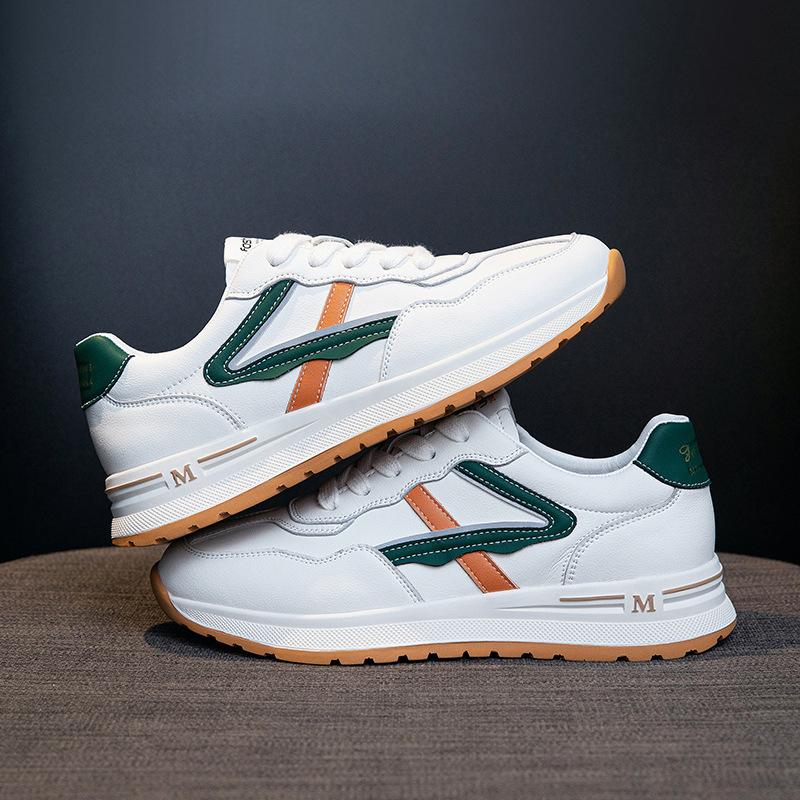 Маленькие белые туфли из натуральной кожи, женские туфли для скейтбординга, новые весенние спортивные туфли Форреста Гампа, женские универсальные повседневные модные туфли для папы 40
Маленькие белые туфли из натуральной кожи, женские туфли для скейтбординга, новые весенние спортивные туфли Форреста Гампа, женские универсальные повседневные модные туфли для папы 40