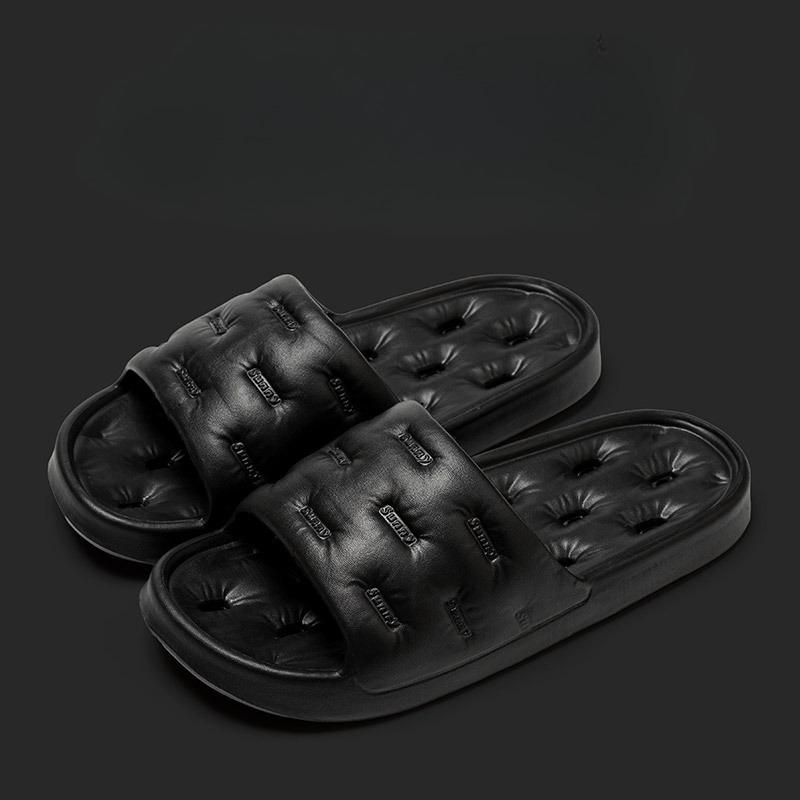 Пара тапочек для ванной Мужские женские домашние полые туфли Дышащие тапочки для купания Мужские тапочки с мягкой подошвой и противоскользящей подошвой Homme 44-45 чёрный
Пара тапочек для ванной Мужские женские домашние полые туфли Дышащие тапочки для купания Мужские тапочки с мягкой подошвой и противоскользящей подошвой Homme 44-45 чёрный