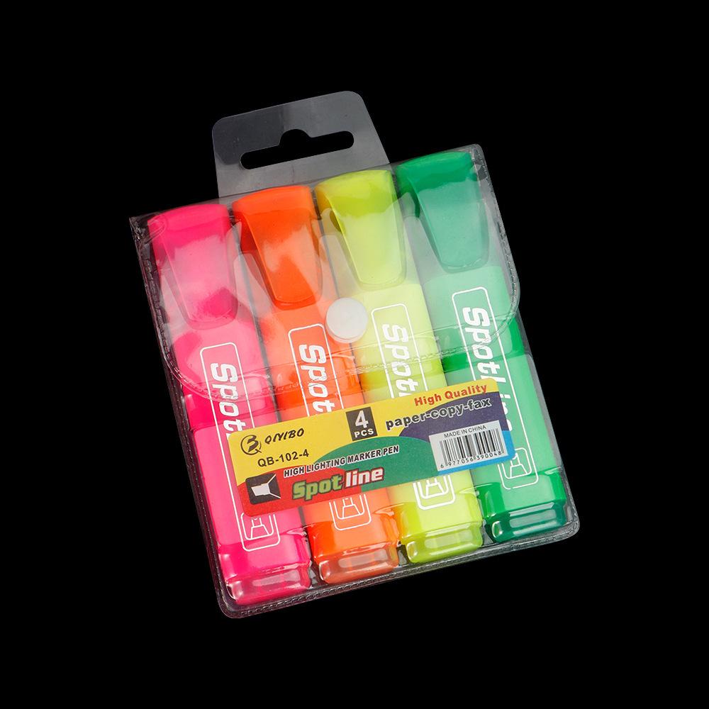Classic 6-Color Fluorescent Marker Pen Set with Oblique Tip for Office Use Oblique Tip
Classic 6-Color Fluorescent Marker Pen Set with Oblique Tip for Office Use Oblique Tip