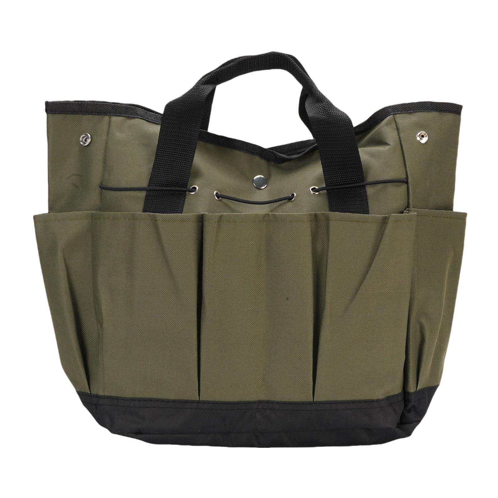 Garden Tool Bag Oxford Cloth Portable Gardening Tool Kit Holder Organizer Bag with Multiple Pockets армия зеленый
Garden Tool Bag Oxford Cloth Portable Gardening Tool Kit Holder Organizer Bag with Multiple Pockets армия зеленый