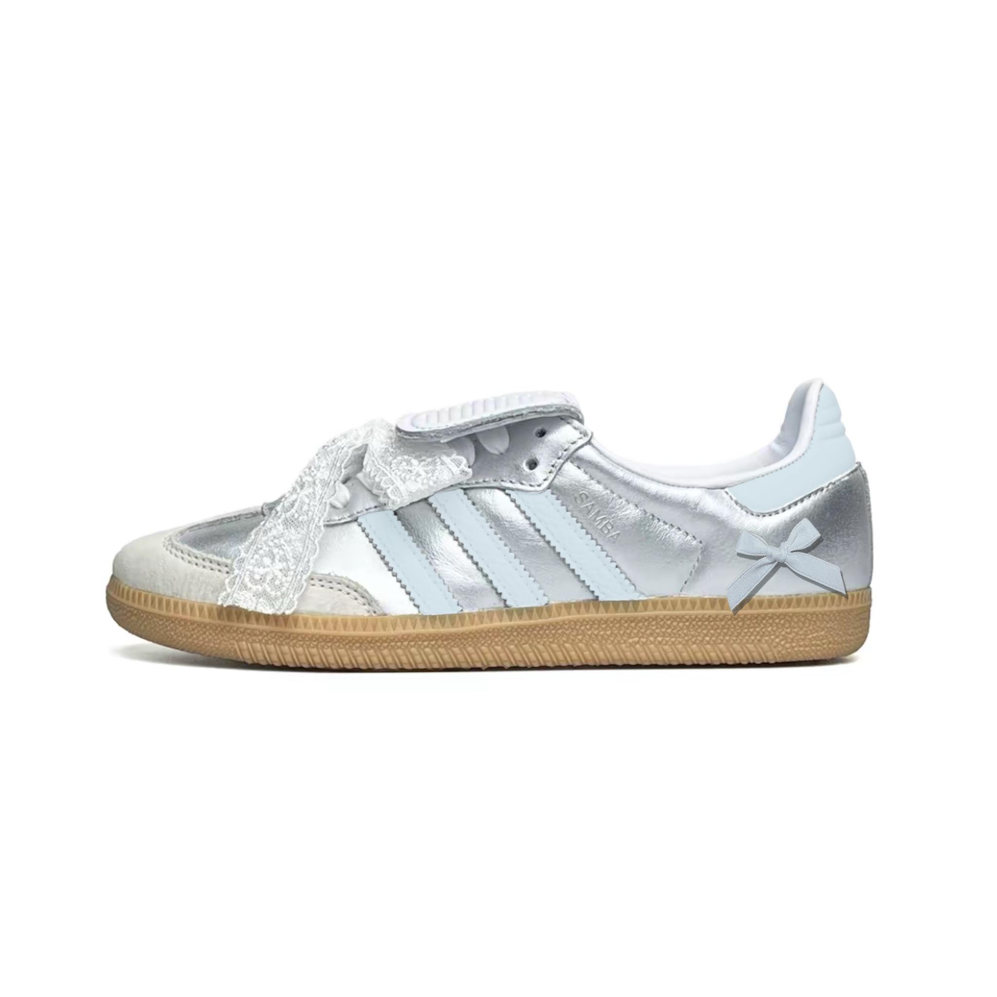Adidas Originals Samba LT Ink Dot, Love Words Fabric Abrasion Resistant Low top Skateboard Shoes Women s Silver Blue IG4279(Team924-) 40
Adidas Originals Samba LT Ink Dot, Love Words Fabric Abrasion Resistant Low top Skateboard Shoes Women s Silver Blue IG4279(Team924-) 40