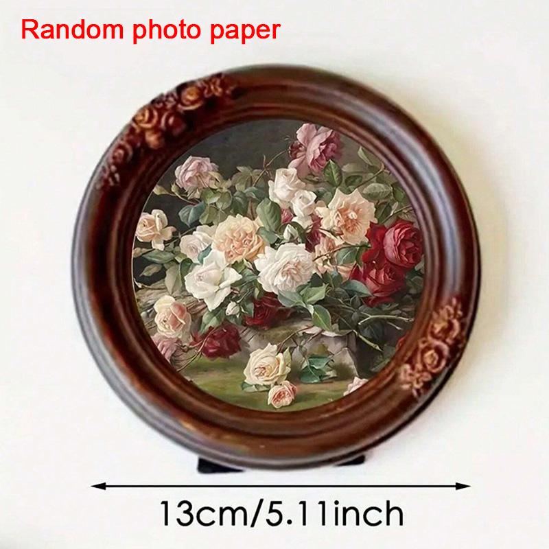 1PC Американская Французская Винтажная Модель Комната Прихожая Фон Стена Комбинированная Фото Стена 13*13CM