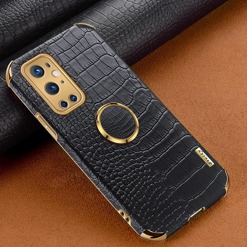 Ring Kickstand Electroplating Phone Case for OnePlus 9 Pro 5G,Crocodile Texture PU Leather Coated TPU Cover White
Ring Kickstand Electroplating Phone Case for OnePlus 9 Pro 5G,Crocodile Texture PU Leather Coated TPU Cover White