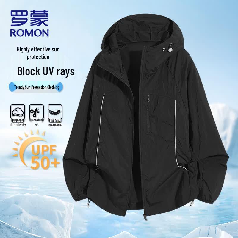 ROMON Men s UPF50+ Sun Protection Hooded Jacket S
ROMON Men s UPF50+ Sun Protection Hooded Jacket S
